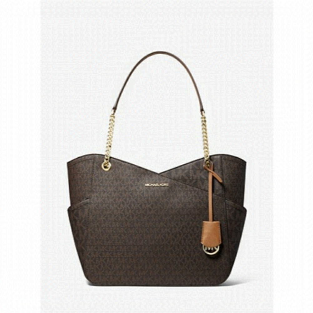 🆕️ Michael Kors Jet Set Large Logo Shoulder Bag